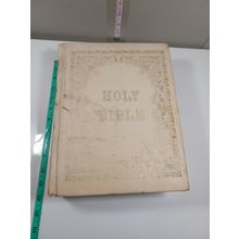 Holy Bible family altar edition red letter padded