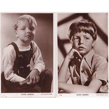 Jackie Jenkins Child Film Actor Star 2x Picturegoer Postcard