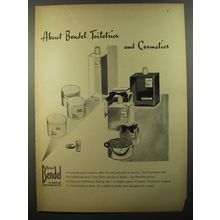 1954 Henri Bendel Toiletries and Cosmetics Advertisement