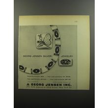 1956 Georg Jensen Jewelry Advertisement