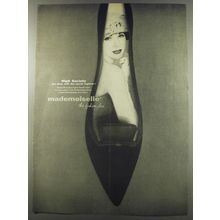 1956 Mademoiselle Shoes Ad - High Society the shoe with the social register