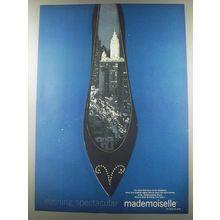 1956 Mademoiselle Shoes Advertisement - Evening Spectacular mademoiselle