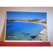 ARENAL D'EN CASTELL, MENORCA, SPAIN unused postcard (A) =