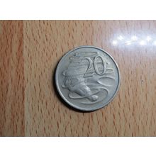 Australia 1973 20 Cents Coin