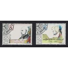 Liechtenstein Mozart St Ignatius de Loyola Anniversaries 2v 1991 CTO