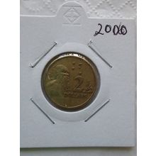 Australian 2000 $2 - Low Mintage - Circulated