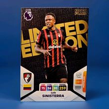 Panini Plus 2024 Limited Edition Luis Sinisterra Bournemouth