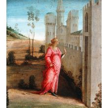 Lippi_Filippino_Esther Art Gallery Poster Canvas Print Wall Decoration A0 A1 A2