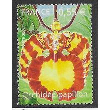 FRA 2005 55c 'ORCHIDS' FINE USED (EBID56-071)