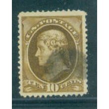 Used 209 10c Thomas Jefferson Very Fine Q3739