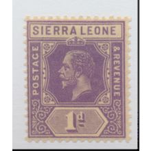 Sierra Leone Stamp Scott #123, Mint Hinged