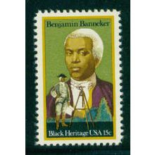 1804 15c Benjamin Banneker Fine MNH MA0766