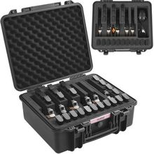 Hard Pistol Cases with Pre-cut PU Foam, Waterproof & Dustproof Hard Gun Case...