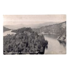 LOCH KATRINE, TROSSACHS..unused postcard 1878 Valentine's Bromotone =