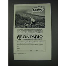 1963 ontario Canada Ad - Refreshing
