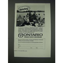 1963 Ontario Canada Ad