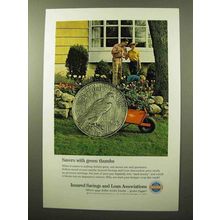 1964 Insured Savings and Loan Associations Ad - Green