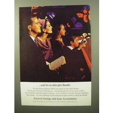 1964 Insured Savings and Loan Associations Ad - Thanks