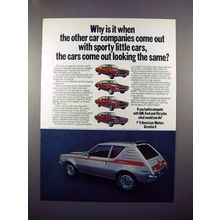 1971 American Motors Gremlin X Car Ad - Sporty