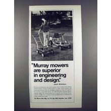 1971 Murray Lawn Mowers Ad w/ Jack Nicklaus