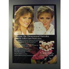 1981 Clairol Clairesse Haircolor Ad - Cheryl Tiegs