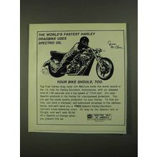 1990 Spectro Oils of America Ad - Jim McClure - World's Fastest