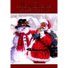 Merry Christmas Dear Brother & Family - Christmas Greeting Card - 21294