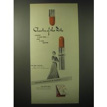 1948 Charles of the Ritz Lipstick Ad - Charles of the Ritz creates a new idea