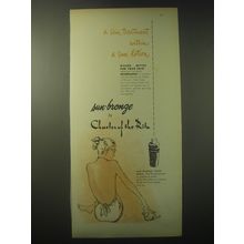 1948 Charles of the Ritz Sun Bronze Ad - a skin treatment within a sun lotion