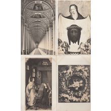 Bayer Staats Gemaide Sammiungen Loggia Rubens 4x German Religious Postcard s
