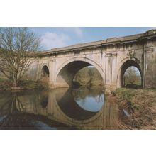 John Rennie's Dundas Aqueduct Bridge River Avon Postcard