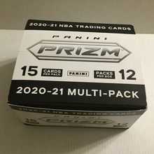 NEW 2020-21 Panini NBA Prizm Multi-Pack Box - 12 Packs, 15 Cards Per Pack