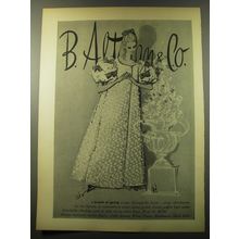 1960 B. Altman & Co Nightgown Ad - A breath of spring