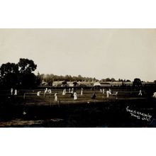 Aylesbury Tennis Court Bucks Antique Real Photo Postcard