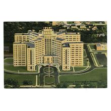 Veterans Hospital Buffalo New York USA Linen Postcard NY