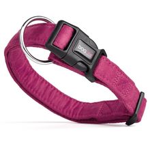 Comfort Microfiber Flat Collar Pink 1" - 15"-25"