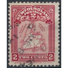 300ᵗʰ Anniv of Colonisation of Canada - Newfoundland 1908 - FH - SG 94 (B)