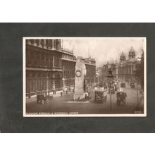 Postcard London Cenotaph & Whitehall 1930s Beagles