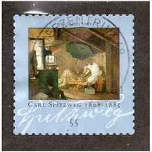 GER 2008 €0.55(S/A) 'CARL SPITZWEG' FINE USED (EBID30-549)