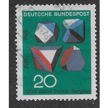 GER 1968 20pf 'SCIENTIFIC ANNIVERSARIES' FINE USED (EBID60-741)