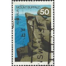 AUSTRALIA, Mount Buffalo, blue 1976, 50c, #5