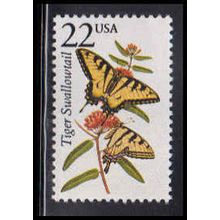 2300 22c Tiger Swallowtail Fine MNH MA2833