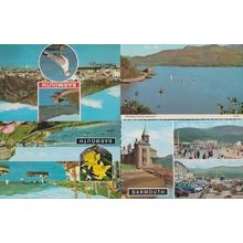 Barmouth Estuary Boats 4x 1970s Welsh Postcard s