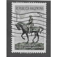 ARG 1941 5c 'STATUE OF GEN. ROCA' FINE USED (EBID79-121)