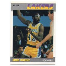 87 88 FLEER JAMES WORTHY