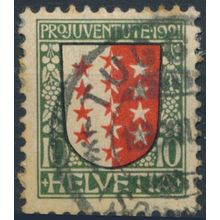 Pro Juventute: 10c - Switzerland 1921 - FH - MiNr 172 (B)