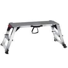 Folding Work Platform, 660 lbs Load Capacity, Aluminum Drywall Stool Ladder,...