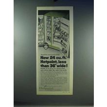 1967 Hotpoint Food Center 24 Refrigerator Ad