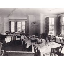 Dining Room St Winifreds Christian Holiday Home Rhos On Sea Postcard