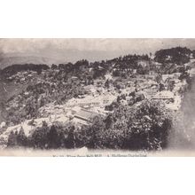 Darjeeling View From Salt Hill Antique Indian Postcard